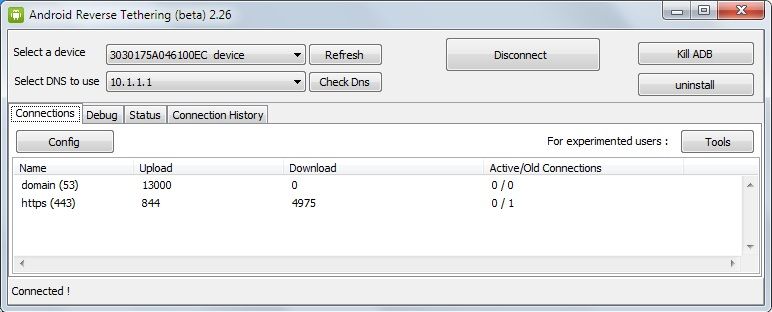 Android reverse tethering 3.3 download for pc download